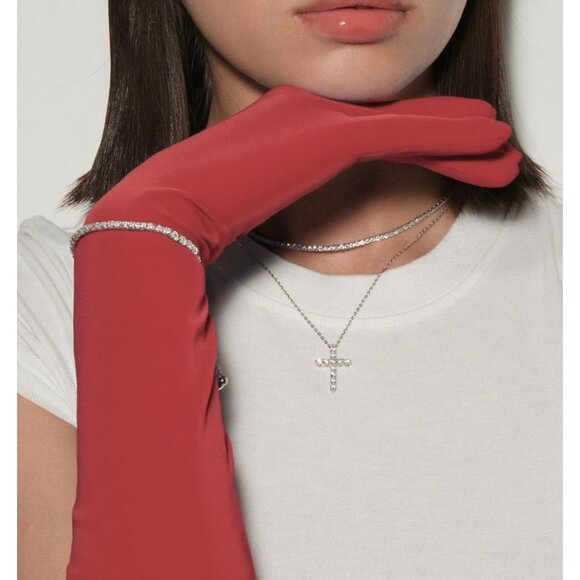 Adjustable 14K Gold Plated CZ Tennis Bracelet for Women - Elegant Gift Choice - Picture 5 of 7